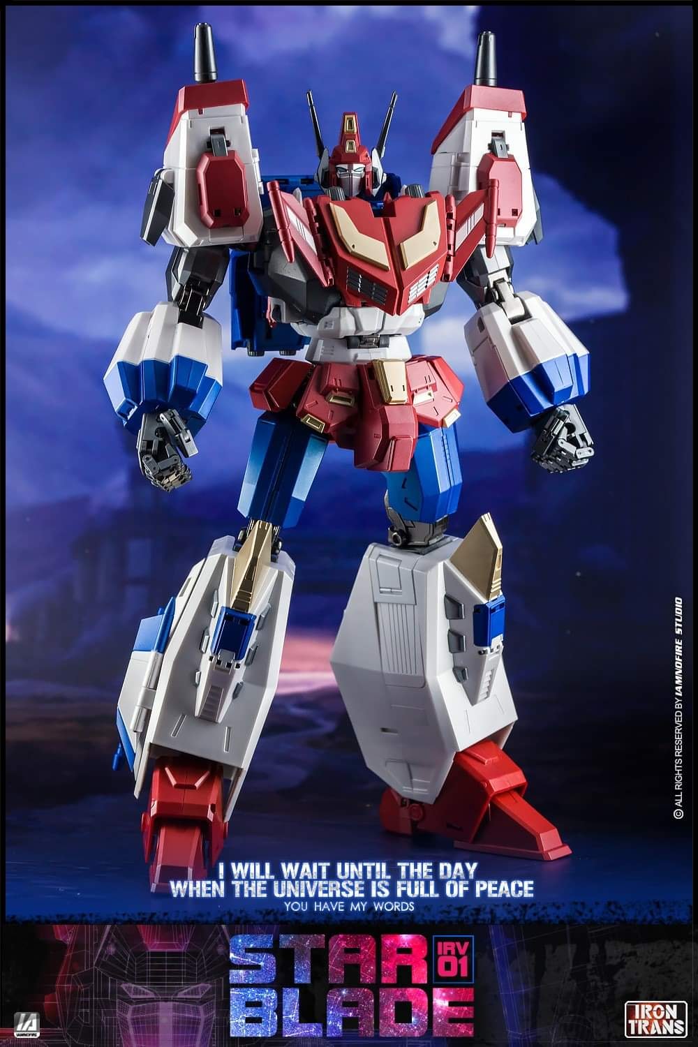 Iron Trans IR-V01 Star Blade Hi-Res Toy Photography Gallery